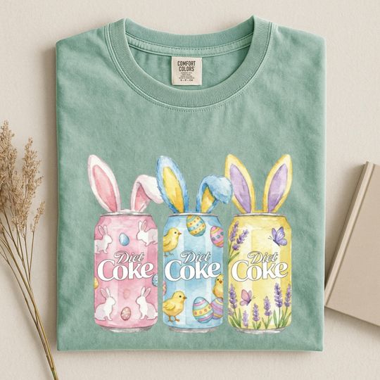 Discover Easter Diet Coke Shirt, Easter Bunny Shirt, Bunny Easter Soda Shirt, Easter Day Gift
