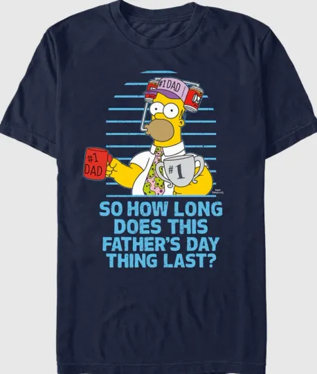 Homer Simpson Father's Day Simpsons T-Shirt