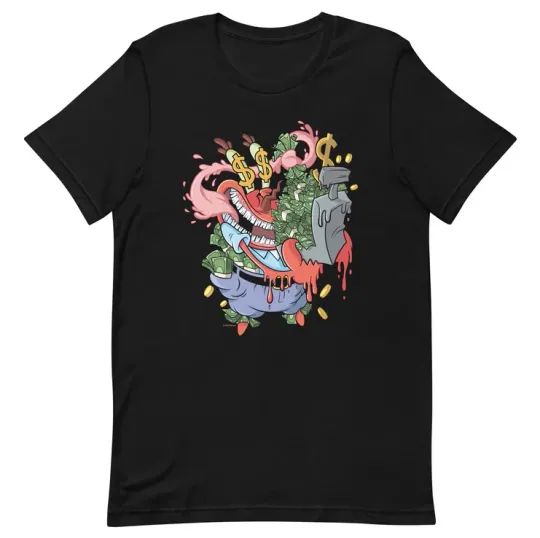 Discover Spongebob Squarepants Mr. Krabs Krusty Pants T-Shirt