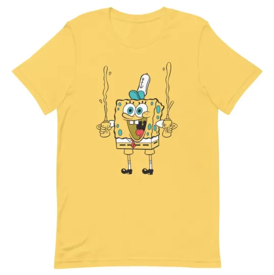 Discover SpongeBob Squarepants Mustard Unisex T-Shirt