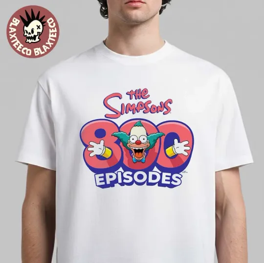 Discover The Simpsons 800 Episodes Logo Unisex T-Shirt