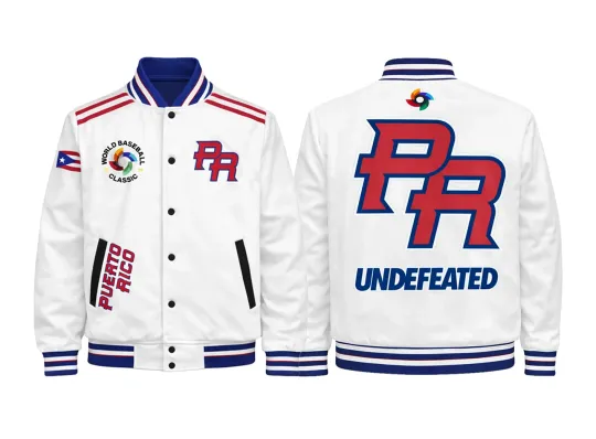 Discover World Baseball Classic 2026 Puerto Rico Team Jacket Shirt