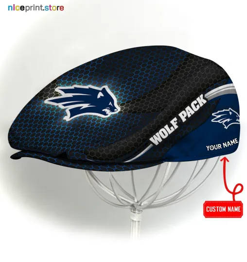 Discover Nevada Team Wolf Pack Jeff Cap NCAA Driver Cap NCAA Golf Cap NCAA Flat Cap