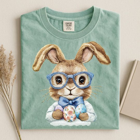 Discover Comfort Colors Easter Bunny Shirt, 2026 Easter Tshirt, Cute Bunny Tee, Holiday Lover Gift