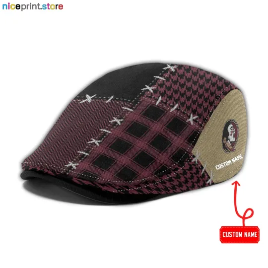 Florida State Team Seminoles Jeff Cap NCAA Driver Cap NCAA Golf Cap NCAA FlatCap