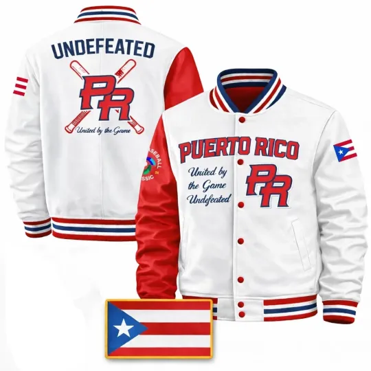 World Baseball Classic 2026 Puerto Rico Team Player For Fans Jacket Shirt