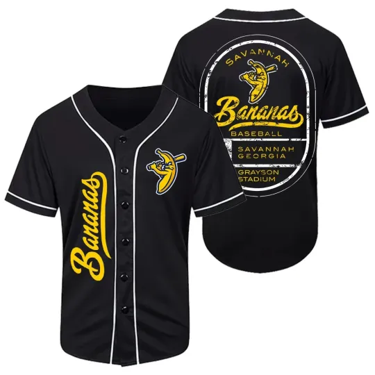 Discover Lets go Savannah Bananas AdultYouth Baseball Jersey Gift For Fans