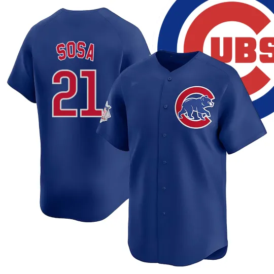 Discover Sammy Sosa #21 Cubs Baseball Jersey