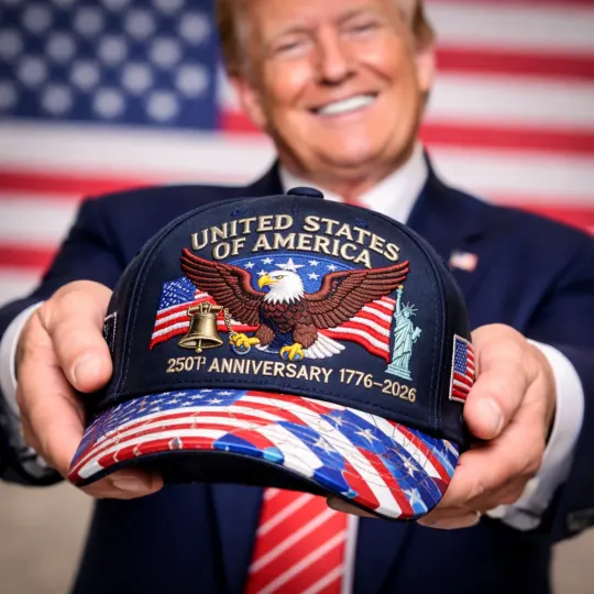 Discover Celebrate 250 Years Of The USA Classic Cap - Print Hat, One Size