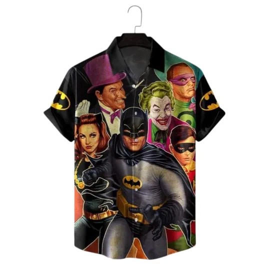 Discover Dc Comics Superheroes Hawaiian Shirt