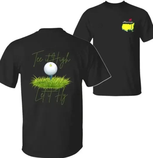 Discover 2026 Masters Tournament Augusta T-Shirt, 92 Years Golf Tournament, Double Sided Golf Shirt