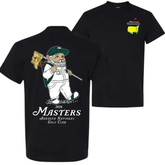 Discover 2026 Masters Augusta National Golf Club T-Shirt - Double Sided Graphic Vintage Tee