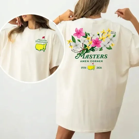 Discover 2026 Masters Tournament Augusta 92 Years T-Shirt, Golf Tournament Tee