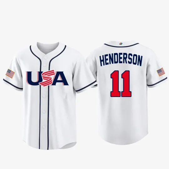 Discover Gunnar Henderson #11 Team USA Baseball Classic 2026