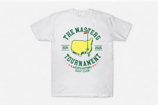 Discover 2026 Masters Tournament Augusta Tee Golf T-shirt for Men & Women