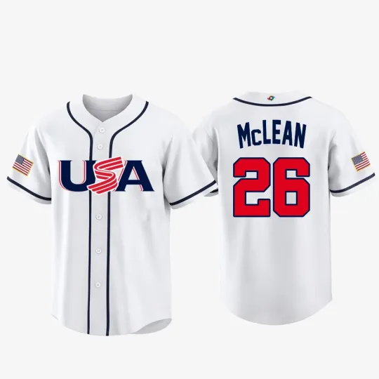 Nolan McLean #26 Team USA Baseball Classic 2026