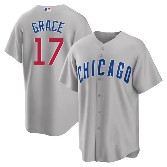 Discover NEW Chi-ca-go Mark Grace #17 Jersey Baseball Shirt Full Size S-5XL AB213