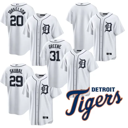 Discover Tigers Men's/Youth White Replica Player Jersey