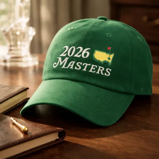 Discover 2026 Masters Tournament Augusta Embroidered Baseball Cap for Men & Women