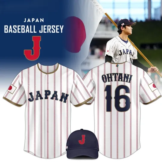 Discover Japan Baseball Ohtani 2026 World Baseball Classic Jersey Limited Edition White