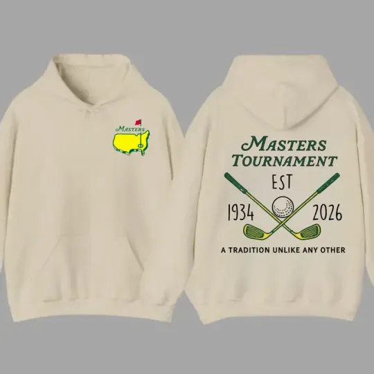 Discover 2026 Masters Tournament Augusta 92 Years Hoodie, Golf Tournament, The Masters Go