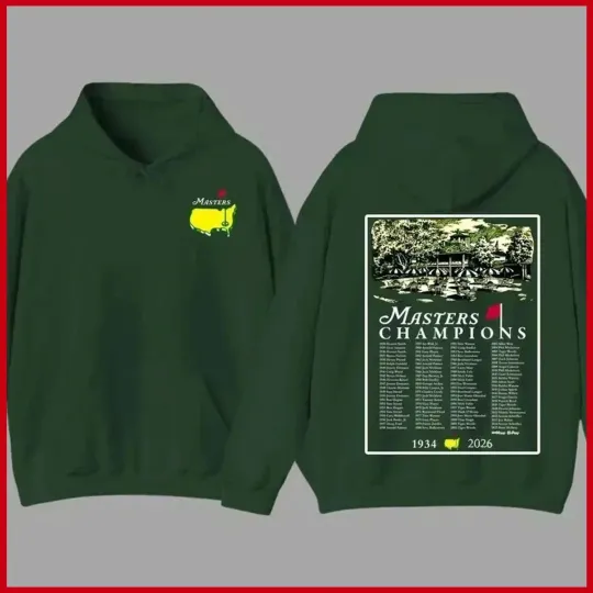 Discover 2026 Masters Tournament Augusta 92 Years Hoodie, Golf Tournament Gildan for fans