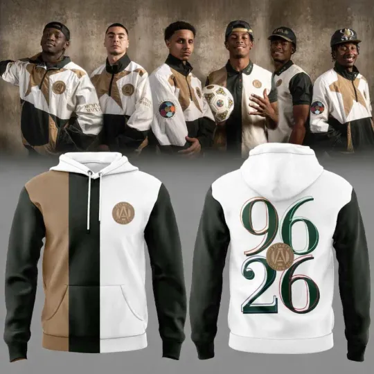 Atlanta United 2026 Spirit of ’96 Hoodie 3D Size S-5XL