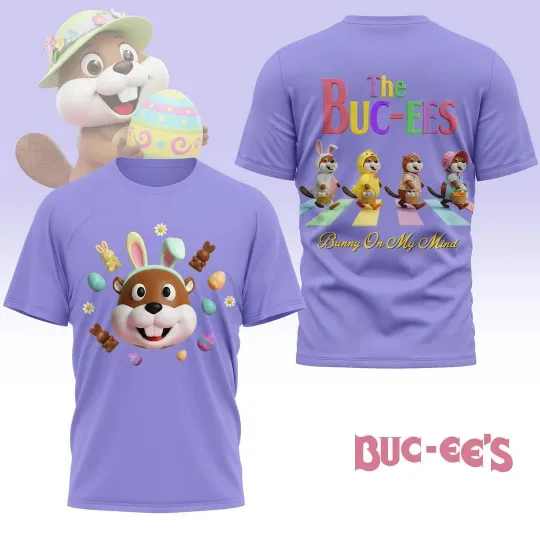 Buc-ees Happy Easter 2026 All Over Printed Shirt