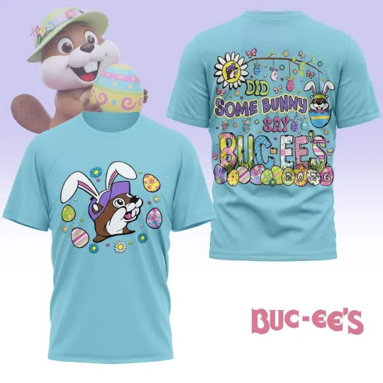 Buc-ees Happy Easter 2026 All Over Printed Shirt