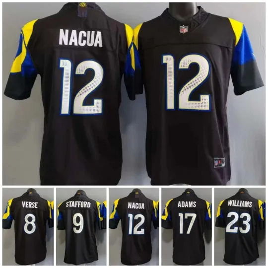 Discover Men's Rams Midnight Blue 2025 Rivalries Collection Limited Jersey S-3XL NWT