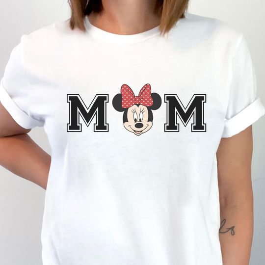 Discover Minnie Mom Shirt, Disney Mother's Day Gift, Mama Mouse Tee, Disney Vacation Trip