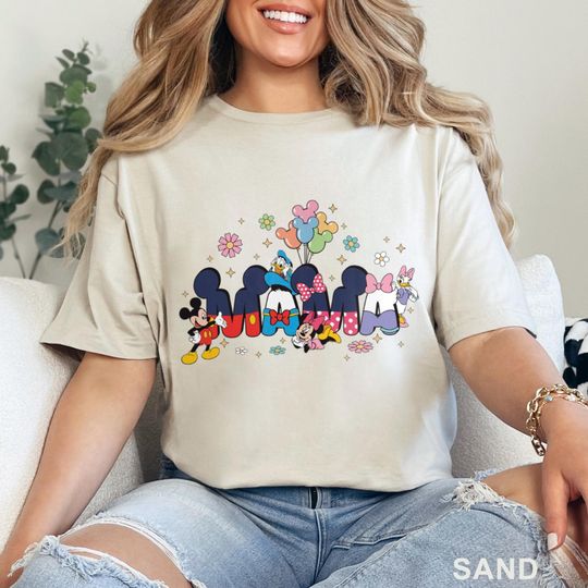 Discover Disney Mama Shirt, Mickey and Friends Shirt, Minnie Daisy Mama Shirt, Disney Mothers Day Shirt, Disney Mom Shirt, Disney Mom Life Tee