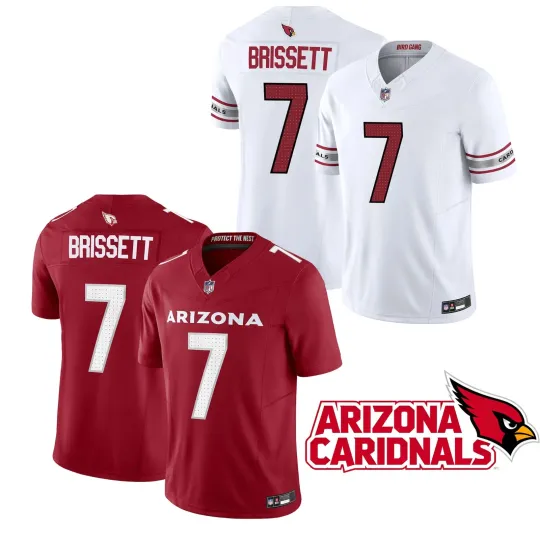 Discover Cardinalss Men's #7 Jacoby Brisse  Limited Jersey Game Player Jersey