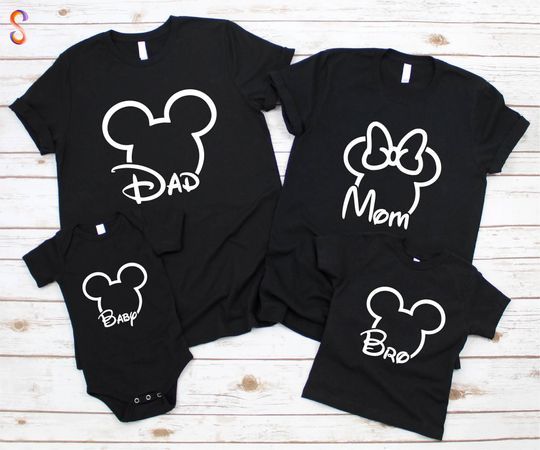 Discover Mickey and Minnie Shirt, Family Matching Shirt, Disneyland Sweatshirt, Disney Vacation T-Shirt, Mom Dad Sweatshirt, Disney Trip Shirt