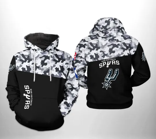 San Antonio Team Spurss 3D Hoodie , Unisex Adults S-5XL