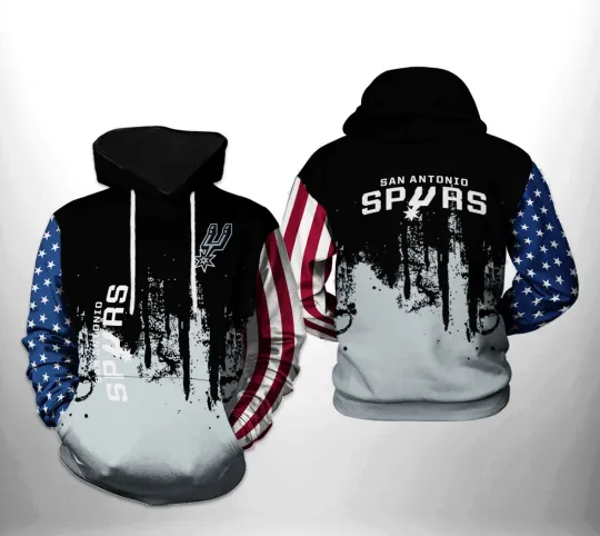 San Antonio Team Spurss 3D Hoodie , Unisex Adults S-5XL