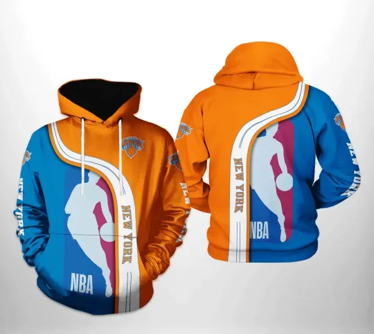 Discover New York Team Knickss 3D Hoodie, Unisex Adults S-5XL