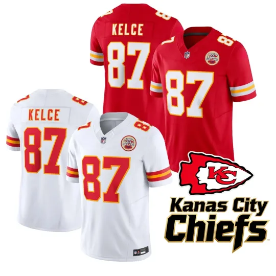 Chiefss Men's/Youth #87 Travis Kelce Limited Player Jersey
