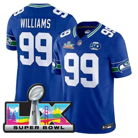Discover Men's Leonard Williams  Super Bowl LX Jersey