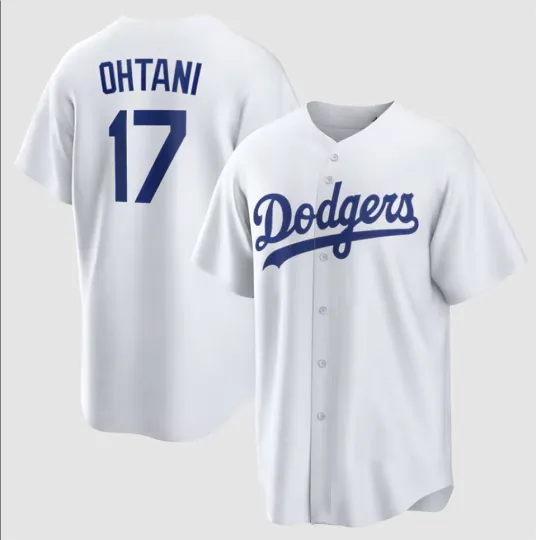 Discover Ohtani #17 Name and Number Los Angeles Dodgerss Team