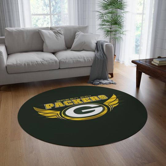 Discover Green Bay Football Team Packers Rug, Football Fan Gift