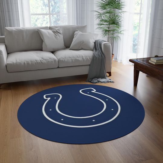 Discover Indianapolis Football Team Colts Rug, Football Fan Gift