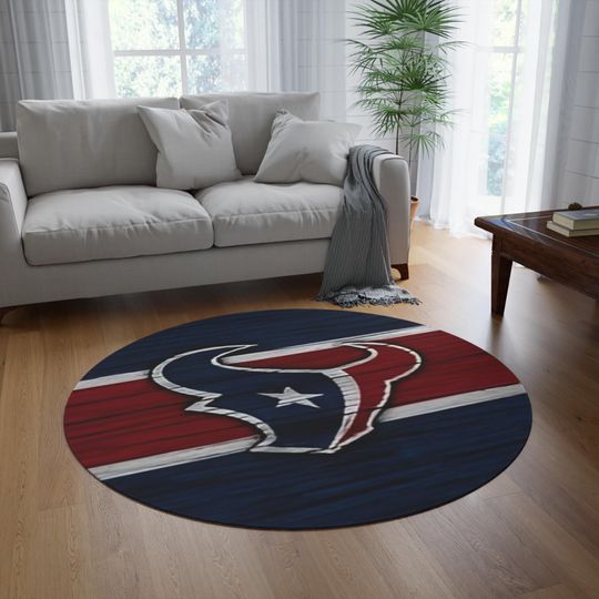 Discover Houston Football Team Texans Rug, Football Fan Gift