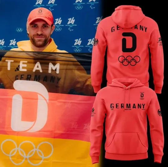 Team Deutschland Germany Winter Olympics Milano Cortina 2026 Hoodie T-Shirt