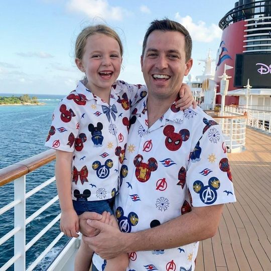 Discover Marvel Day at Sea Avengers Hawaiian Shirt, DCL Captain Mickey Iron Man Spiderman Outfit, Disney Cruise Line Summer Vacation Fathers Day Gift