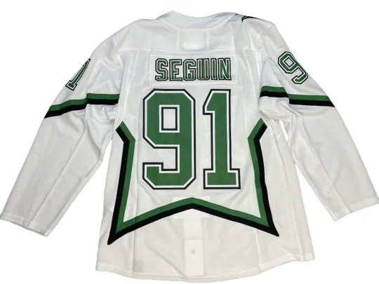 Discover Custom Men's #91 Heiskanen White Retro Player Jersey