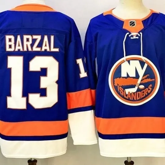 Discover Custom Men's #13 Royal/White 2025 Home Hockey Jersey