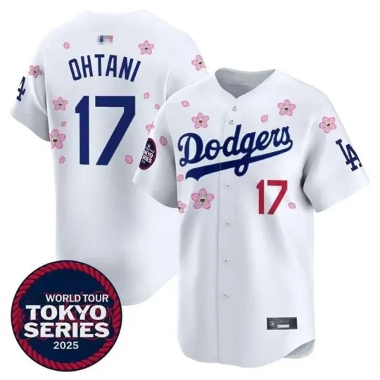 Discover Shohei Ohtani Dodgers White Tokyo Series 2025 Men Jersey " All Size "