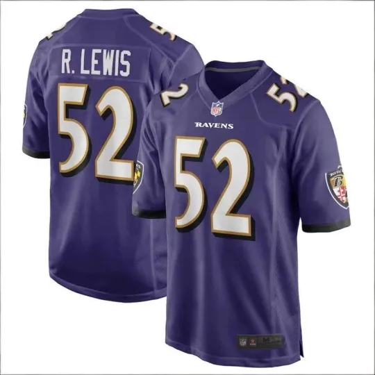 Discover Men's Ray Lewis Black Retired Player Jersey