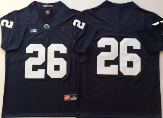#26 Saquon Barkley Penn State blue/white Jersey Men’s